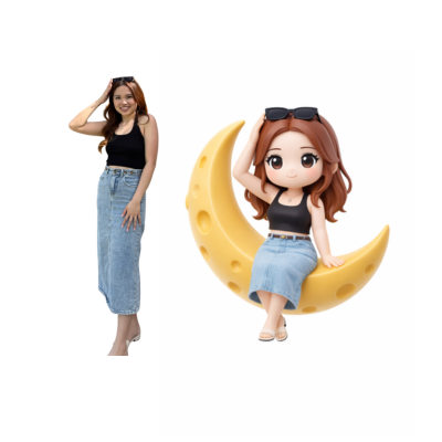 Custom Cartoon Bobblehead Figurine