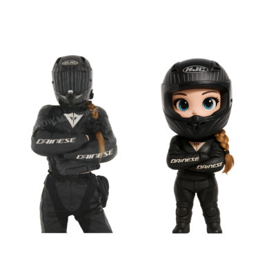 Cartoon Mini-Me Figurine