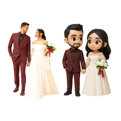 Cartoon Mini-Me Figurine