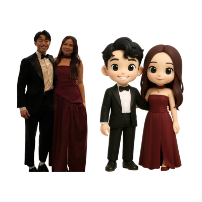 Cartoon Mini-Me Figurine