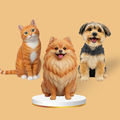 Custom Cartoon Pet Figurine