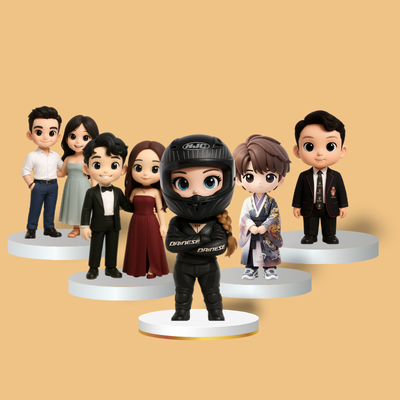 Cartoon Mini-Me Figurine